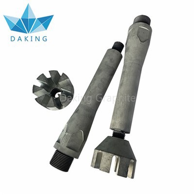 Rotores y ejes de grafito